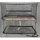 Collapsible folding portable PE net crab lobster trap