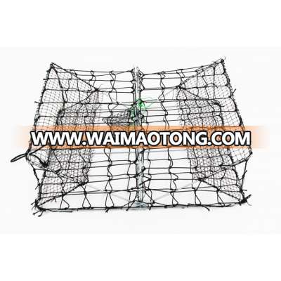 65cm mesh size rectangular folding crab traps