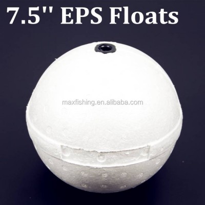 White Wholesale Price 7.5'' Styrofoam Fishing Floats